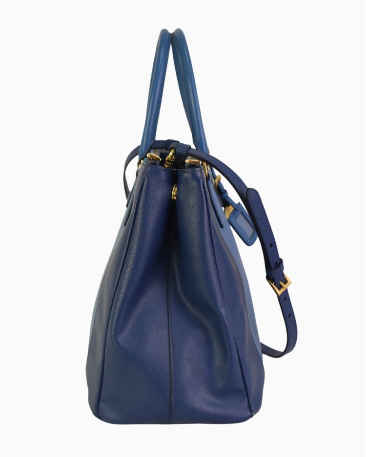 Prada bolsa azul sale